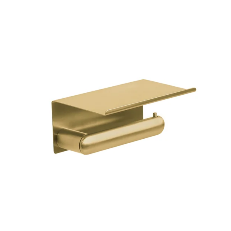 WC държач за хартия с масичка Corona, злато 040388 - цена: 22.40€ (43.81лв.)